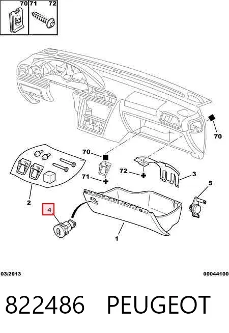  822486 Peugeot/Citroen
