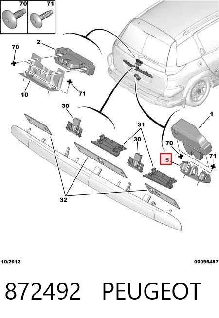  872492 Peugeot/Citroen