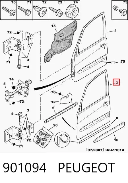  901094 Peugeot/Citroen