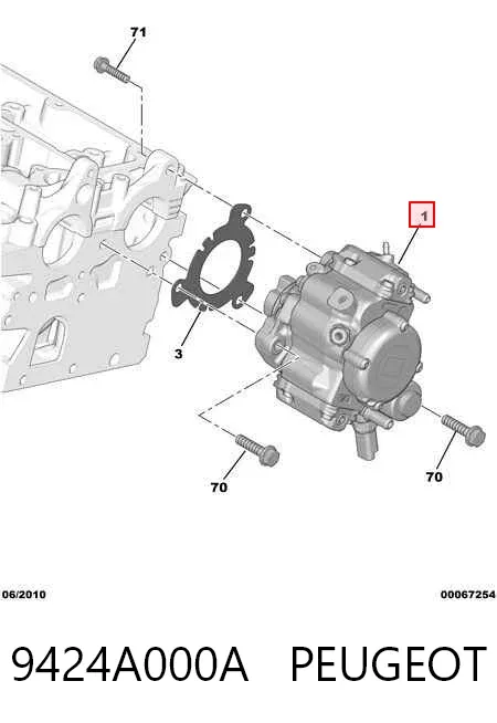 Bomba inyectora 9424A000A Peugeot/Citroen