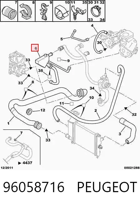  96058716 Peugeot/Citroen