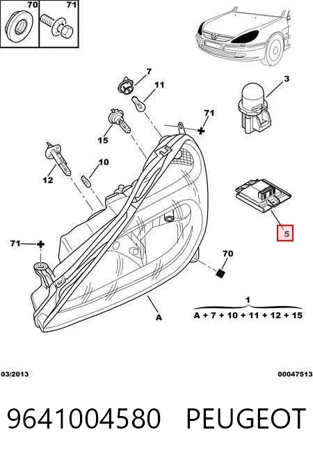  9641004580 Peugeot/Citroen