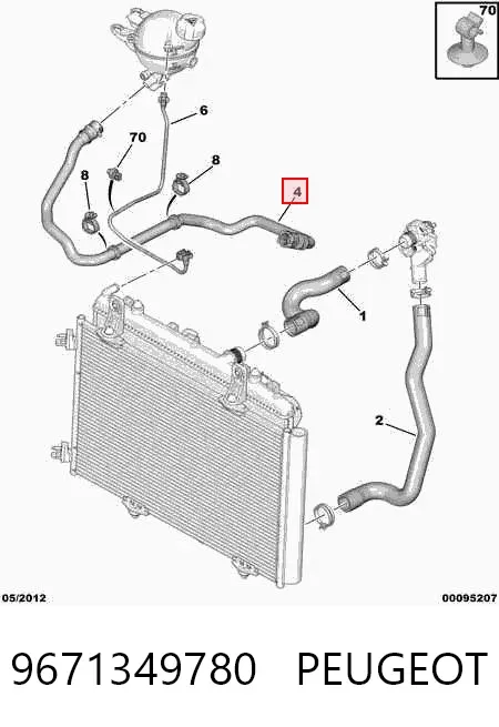  9671349780 Peugeot/Citroen