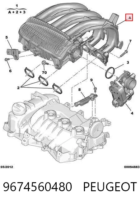  9674560480 Peugeot/Citroen