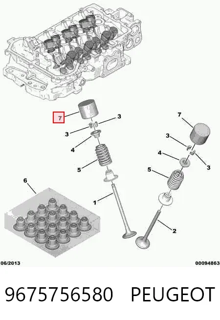 Taqués hidráulicos 9675756580 Peugeot/Citroen