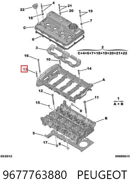  9677763880 Peugeot/Citroen