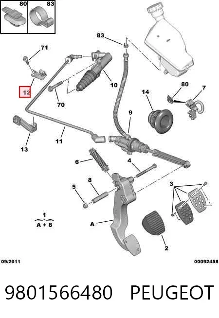 9801566480 Peugeot/Citroen