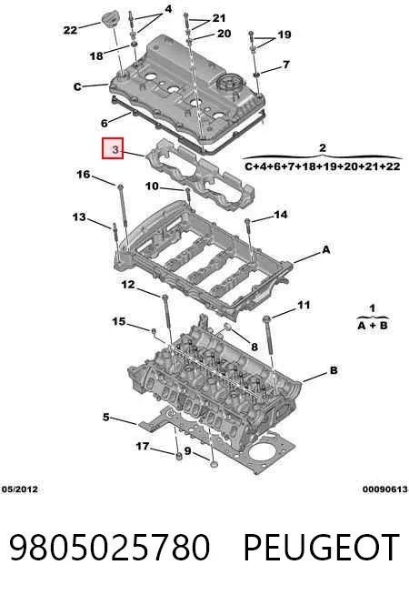  9805025780 Peugeot/Citroen