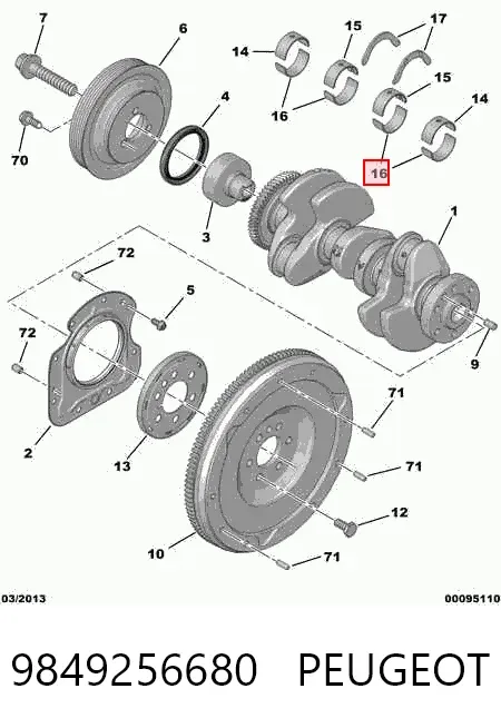  9849256680 Peugeot/Citroen