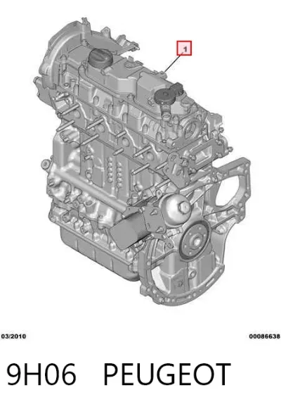 Motor completo PEUGEOT 9H06