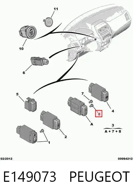 Filtro de aceite E149073 Peugeot/Citroen