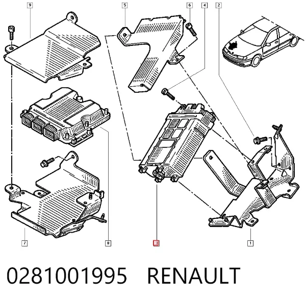 0281001995 Renault (RVI)