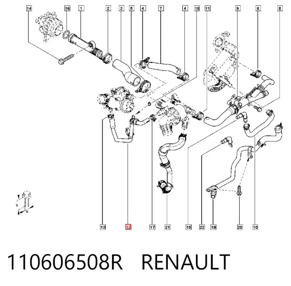  110606508R Renault (RVI)