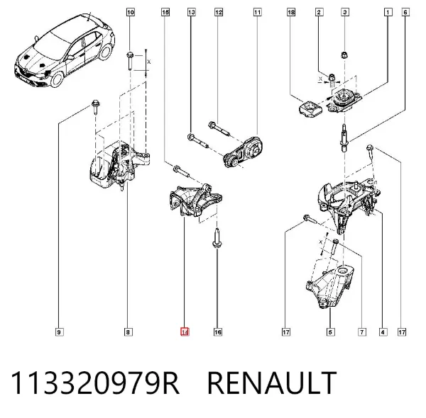  113320979R Renault (RVI)