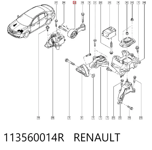  113560014R Renault (RVI)