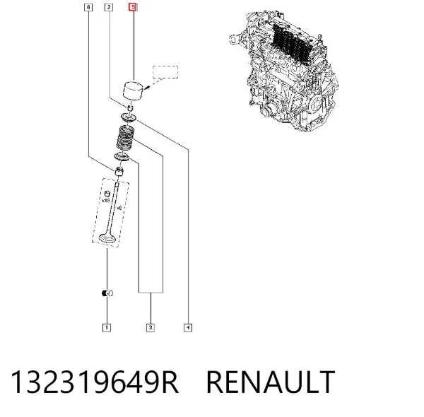 Taqués hidráulicos 132319649R Renault (RVI)