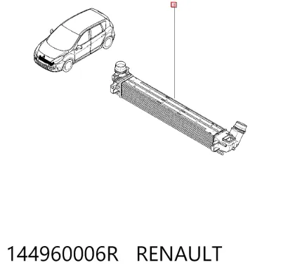 Intercooler RENAULT 144960006R