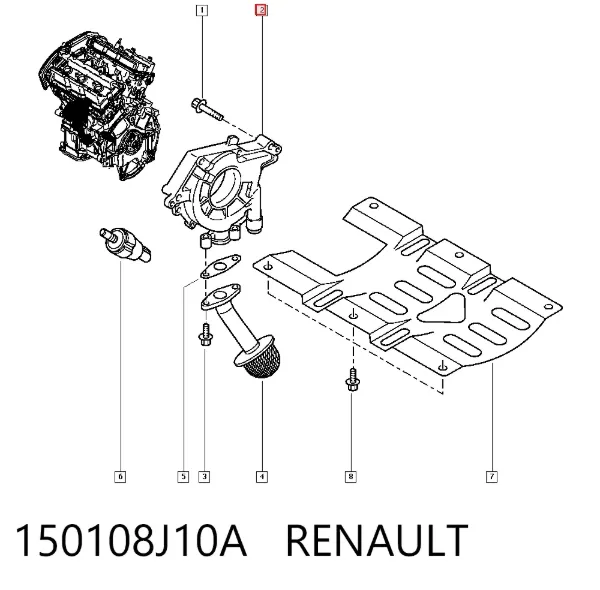 Bomba de aceite Nissan/Infiniti 150108J10A precio, desde 103,29 EUR