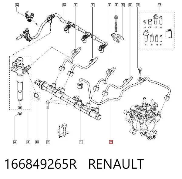  166849265R Renault (RVI)