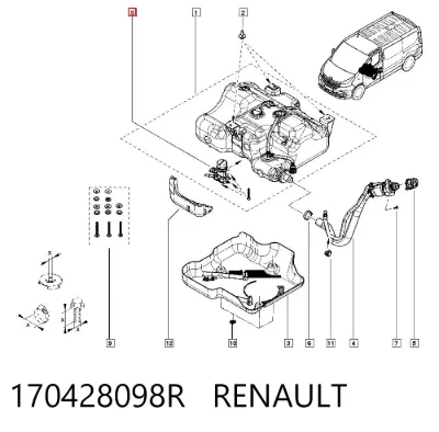 Bomba AdBlue RENAULT 170428098R