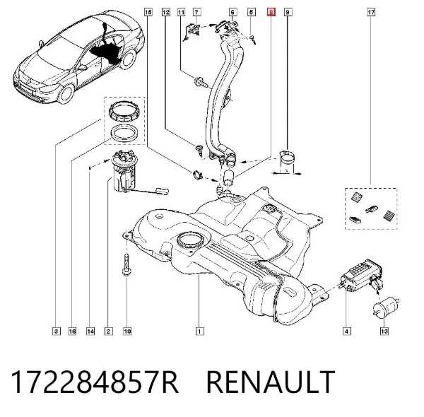  172284857R Renault (RVI)
