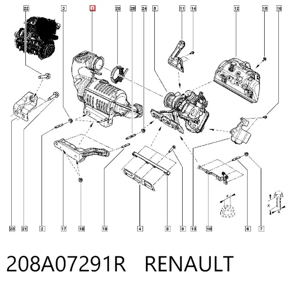  208A07291R Renault (RVI)