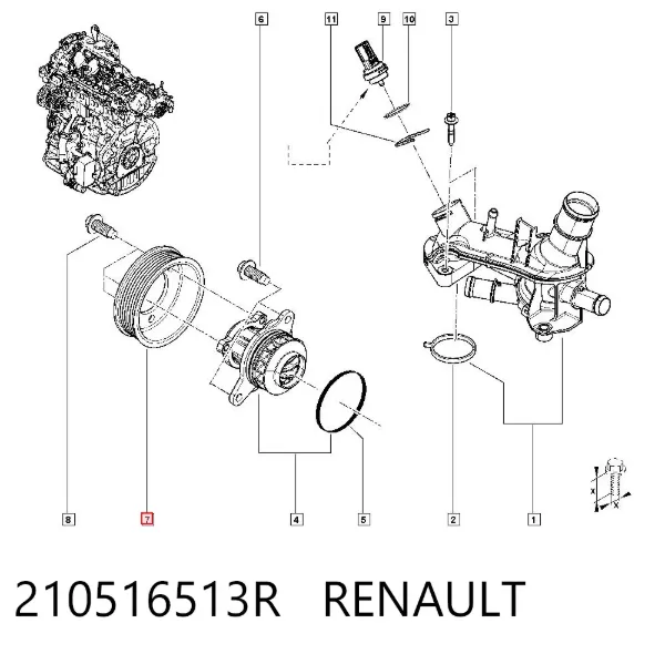  210516513R Renault (RVI)