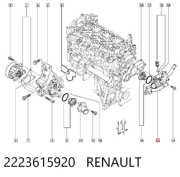  2223615920 Renault (RVI)