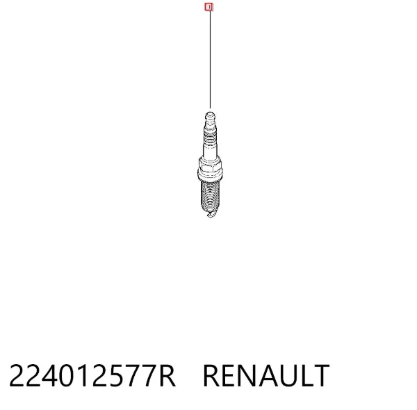 Bujía 224012577R Renault (RVI)