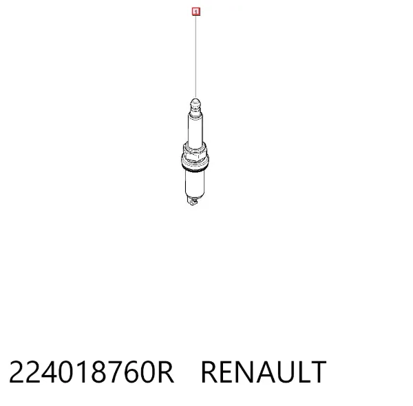 Bujía 224018760R Renault (RVI)