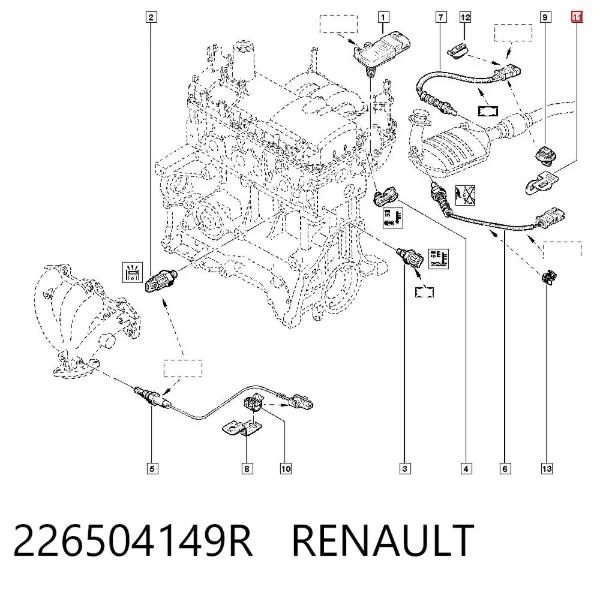  226504149R Renault (RVI)