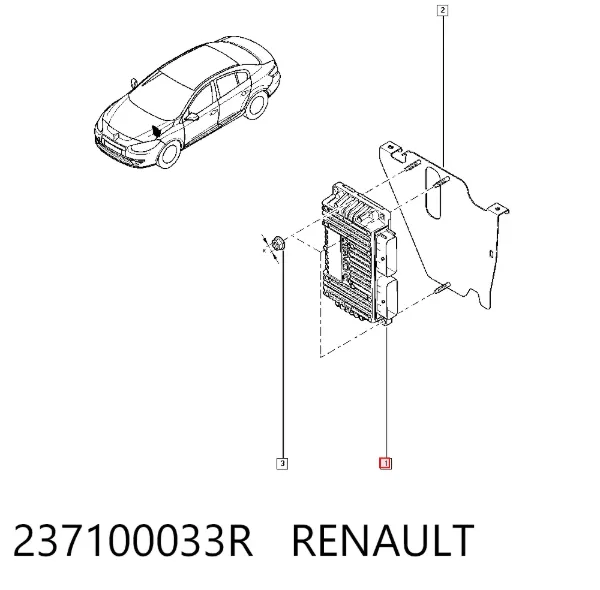 ECU Renault Megane III