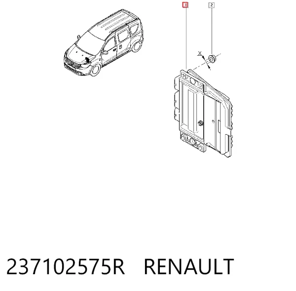 ECU Dacia Lodgy JS