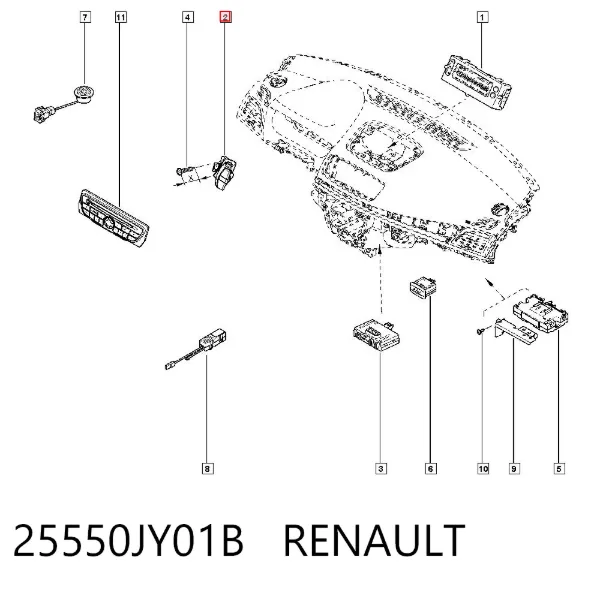  25550JY01B Renault (RVI)