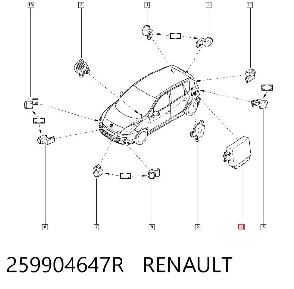  259904647R Renault (RVI)