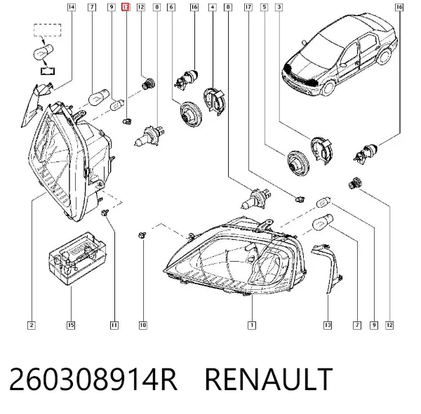  260308914R Renault (RVI)