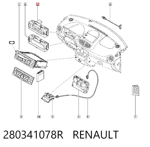 Pantalla Renault Trafic II