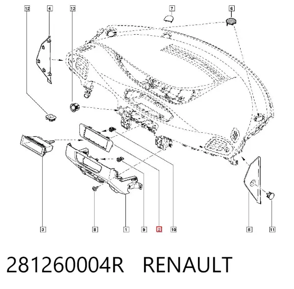  281260004R Renault (RVI)