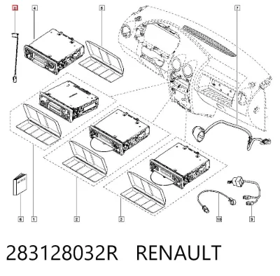 Micrófono RENAULT 283128032R