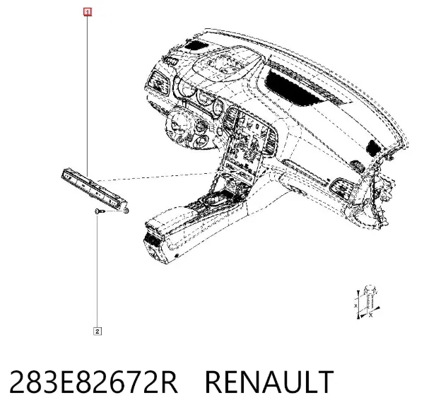  283E82672R Renault (RVI)