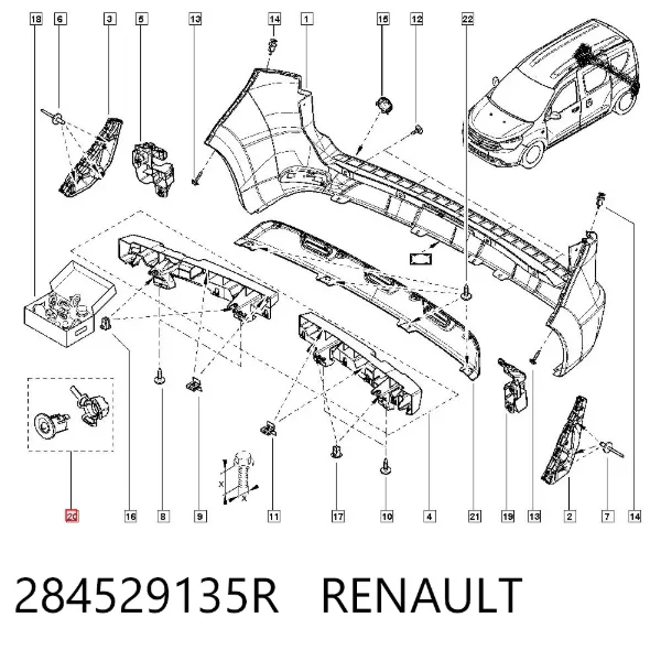  284529135R Renault (RVI)