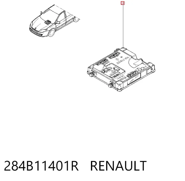 Módulo de confort Renault Laguna III