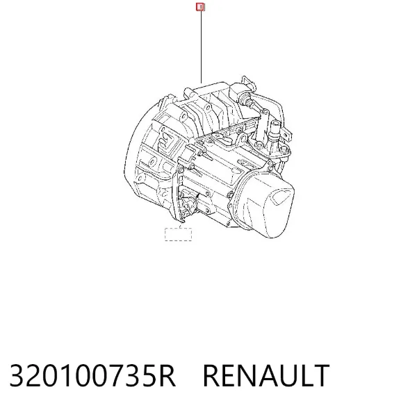 Caja de cambios Renault LOGAN II