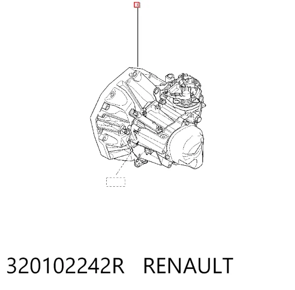 Caja de cambios Renault DOKKER FE