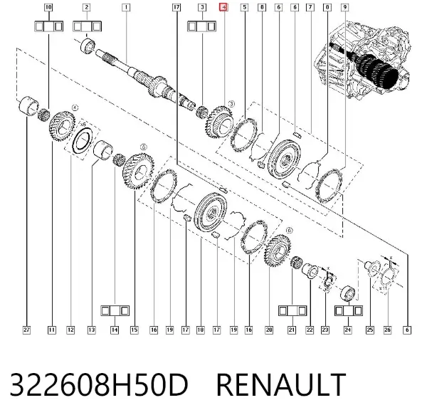  322608H50D Renault (RVI)