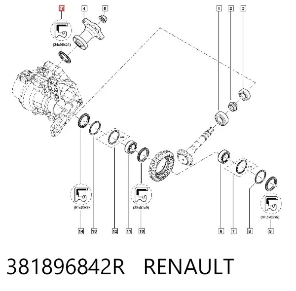  381896842R Renault (RVI)