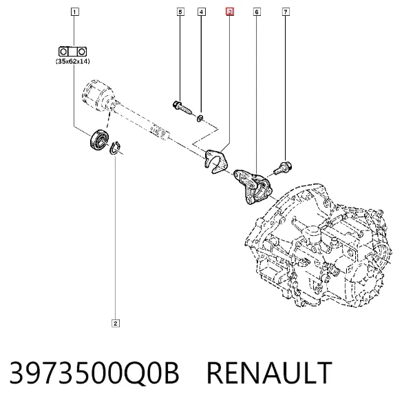  3973500Q0B Renault (RVI)