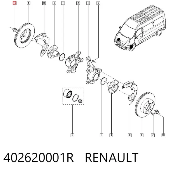  402620001R Renault (RVI)