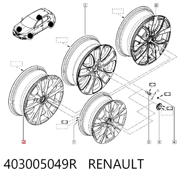  403005049R Renault (RVI)