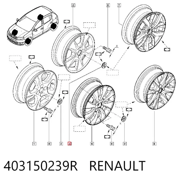  403150239R Renault (RVI)